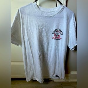 Stoney Toney’s White T Shirt Sz. L